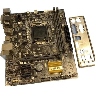 Asus H110M-A/M.2 REV. 1.01 Socket 1151 DDR4 Motherboard complete with BackPlate