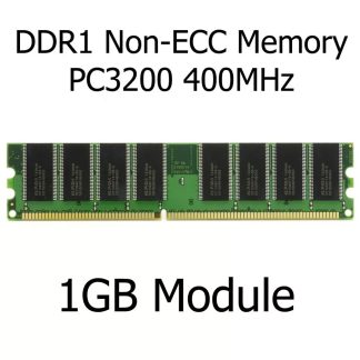 1GB Memory Upgrade DDR1 PC3200U / 400MHz