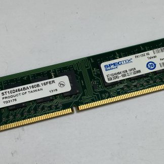 8GB Spectek ST102464BA160B.16FER PC3-10600U 1333MHz DDR3 Non-ECC Computer Memory RAM Module