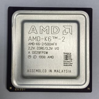 AMD AMD-K6-2/500AFX 500MHz 32KB Cache 100MHz Bus Super Socket 7 Processor / CPU - Ceramic