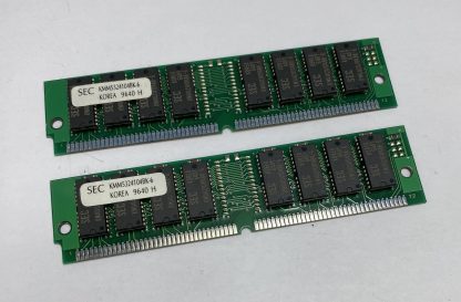 32MB Kit (2 x 16MB) SEC KMM5324104BK-6 60ns 72-Pin Tin 8-Chip Single Sided Non-Parity Memory Modules