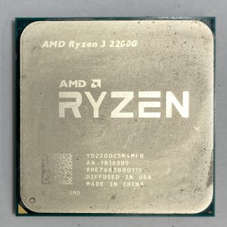 AMD Ryzen 3 2200G 3.5GHz 4MB L3 Cache Socket AM4 (1331-Pin) Quad-Core Processor / CPU YD2200C5M4MFB