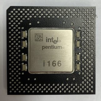 Intel Pentium SY037 166MHz 66MHz Bus Socket 7 Vintage Processor / CPU FV80502166