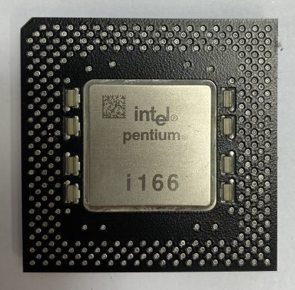 Intel Pentium SY037 166MHz 66MHz Bus Socket 7 Vintage Processor / CPU FV80502166