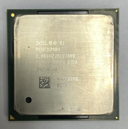 Intel Pentium 4 SL6WJ 2.80GHz 512KB Cache 800MHz BUS Socket 478 (mPGA478B) Processor - Northwood Core