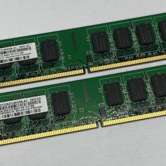 4GB Kit (2 x 2GB) Elixir M2Y2G64TU8HD6B-AC PC2-6400U 800MHz DDR2 Non-ECC Computer Memory RAM