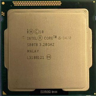 Intel Core i5 SR0T8 i5-3470 3.20GHz 6M Cache Socket 1155 (LGA1155) Quad Core Processor / CPU