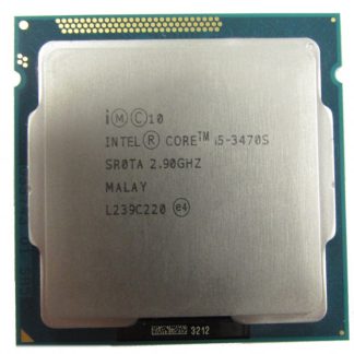 Intel Core i5 SR0TA i5-3470S 2.90GHz 6M Cache Socket 1155 (LGA1155) Quad Core Processor / CPU