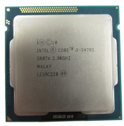 Intel Core i5 SR0TA i5-3470S 2.90GHz 6M Cache Socket 1155 (LGA1155) Quad Core Processor / CPU